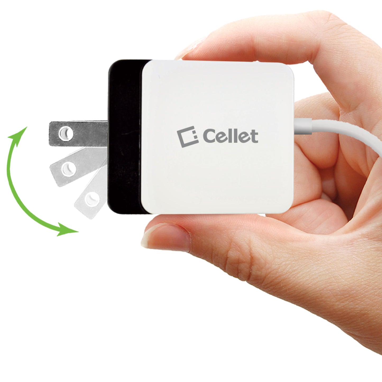 TCAPP5GB - Cellet Compact Home Charger for Apple iPhone / iPad / AirPods / iPod