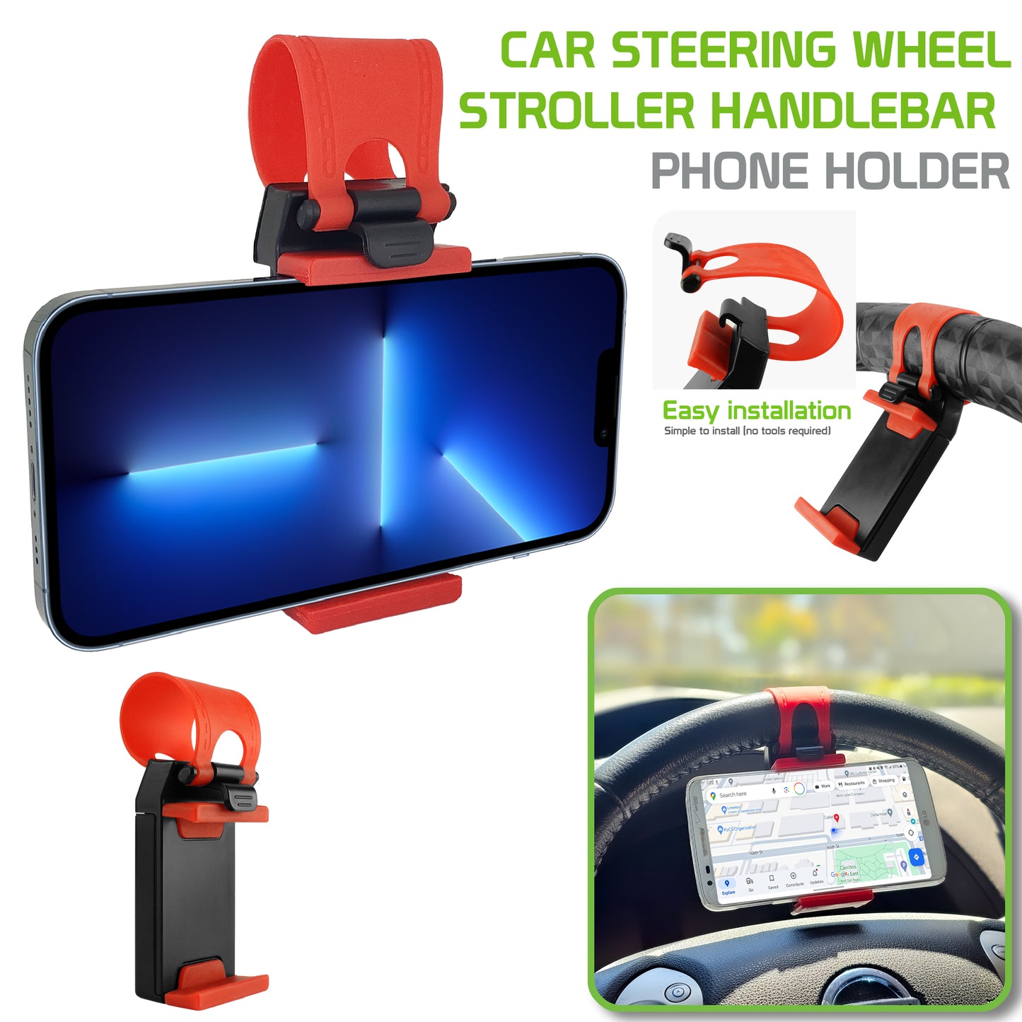 CELLET CAR STEERING WHEEL PHONE HOLDER
