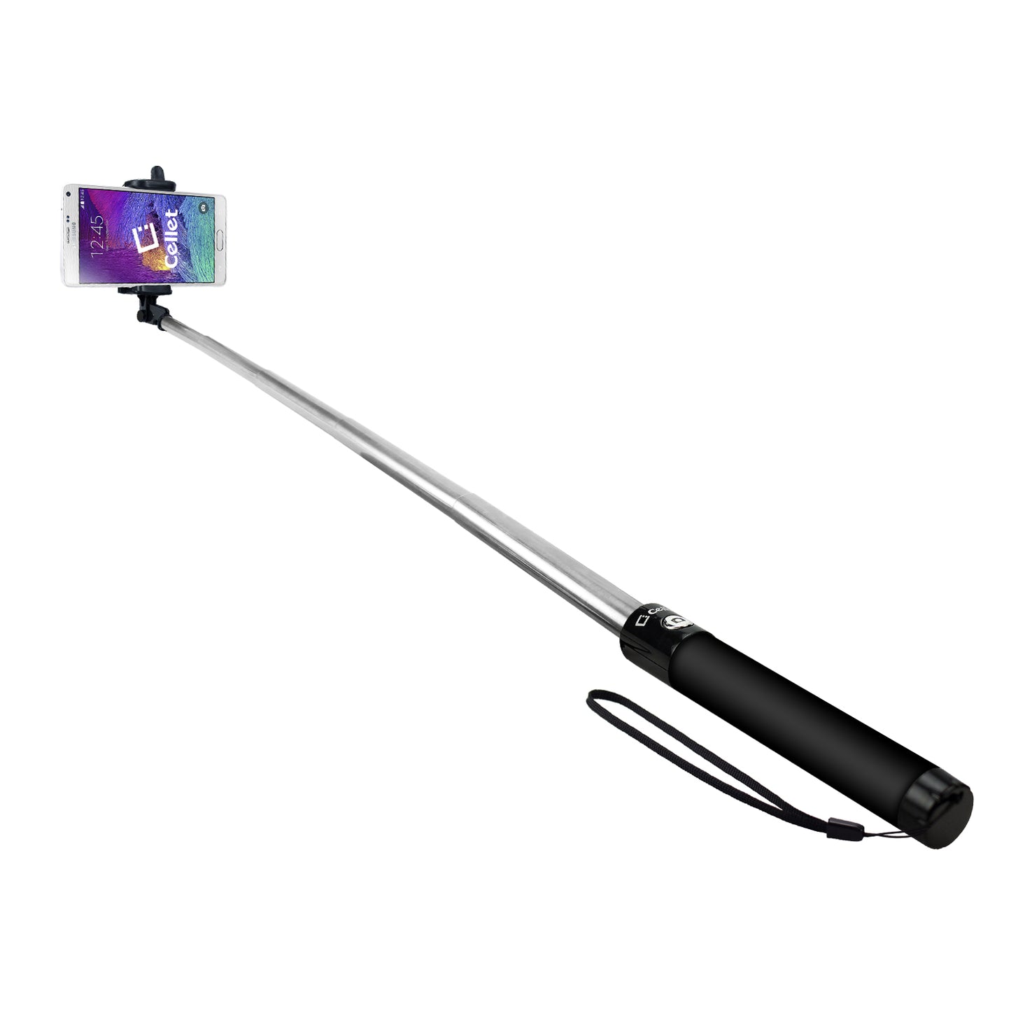 ACPOD4BK - Bluetooth Self-Portrait Handheld Selfie Stick for Smartphones and Cameras - Black