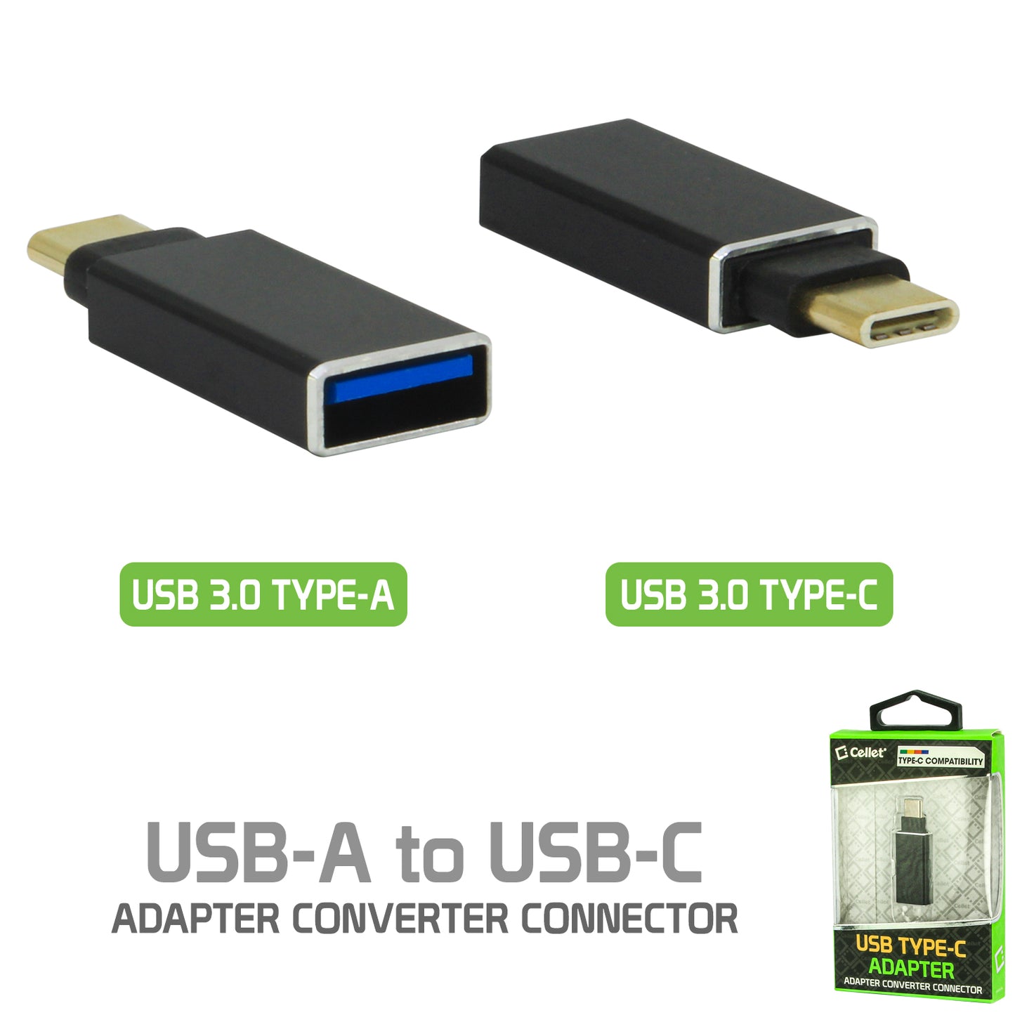 CNUSBC - CELLET USB3.0 A to Type C ADAPTER