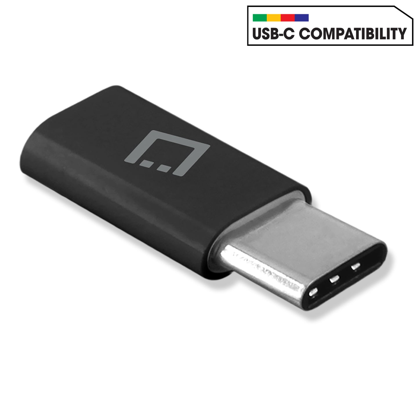CNMICCBK - Cellet Micro USB to USB-C Adapter Converter Connector - Black