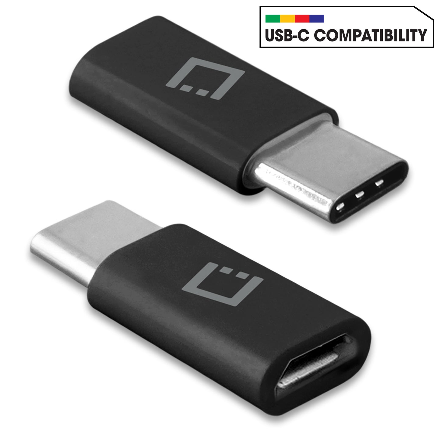 CNMICCBK - Cellet Micro USB to USB-C Adapter Converter Connector - Black