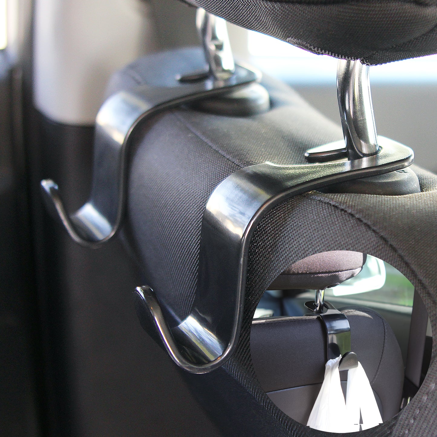 HOOK20 - Car Hooks, CyonGear Universal Car Headrest Hanger Storage Hook