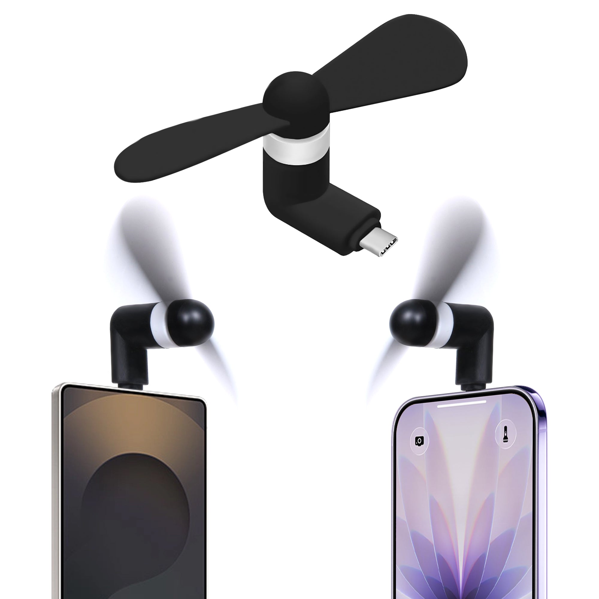 FANUSBC - Portable USB-C Mini Phone Fan – Compact Cooling