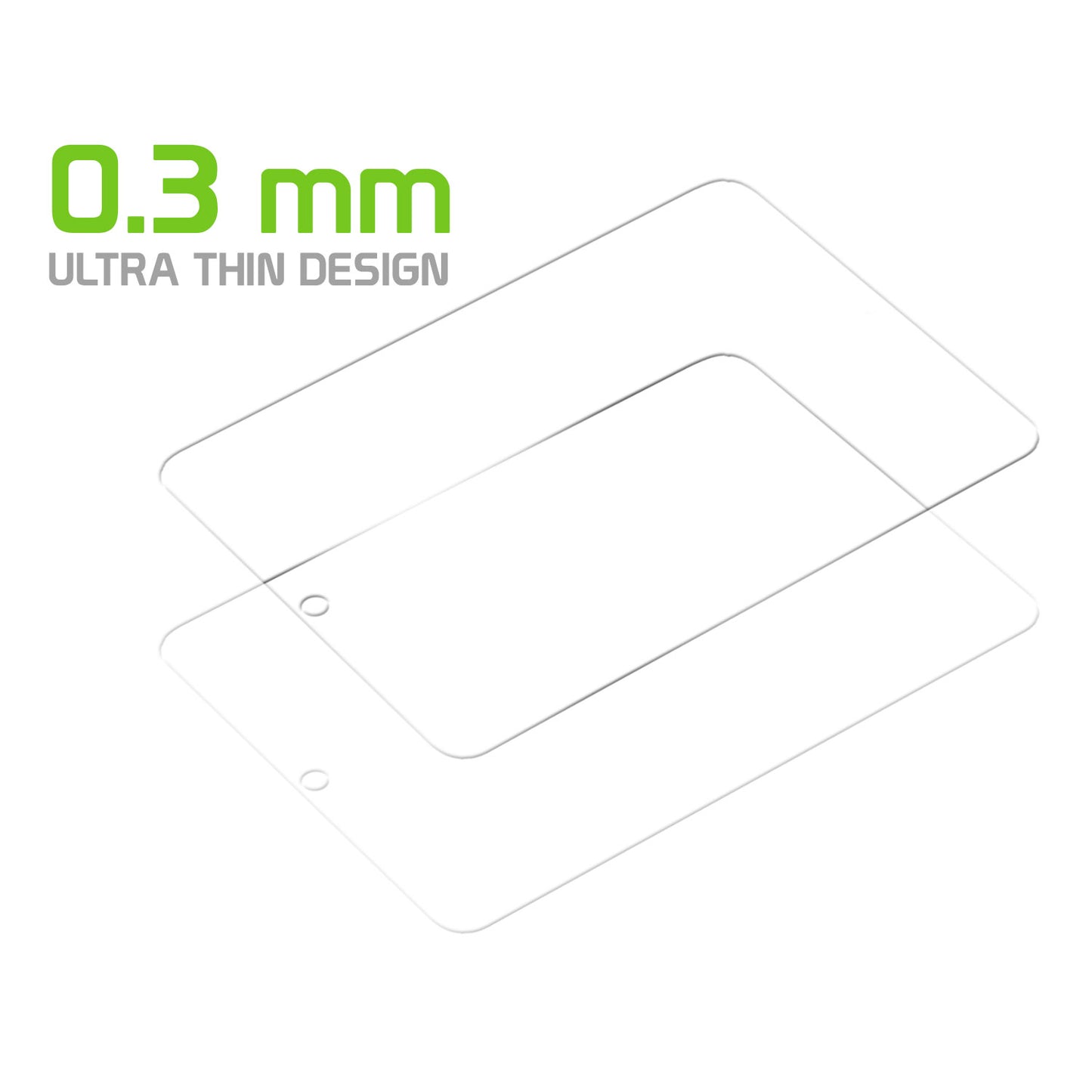 SGIPHPRO11 - iPad Pro 11-inch, Cellet 0.3mm Premium Tempered Glass Screen Protector for Apple iPad Pro 11-inch (9H Hardness)