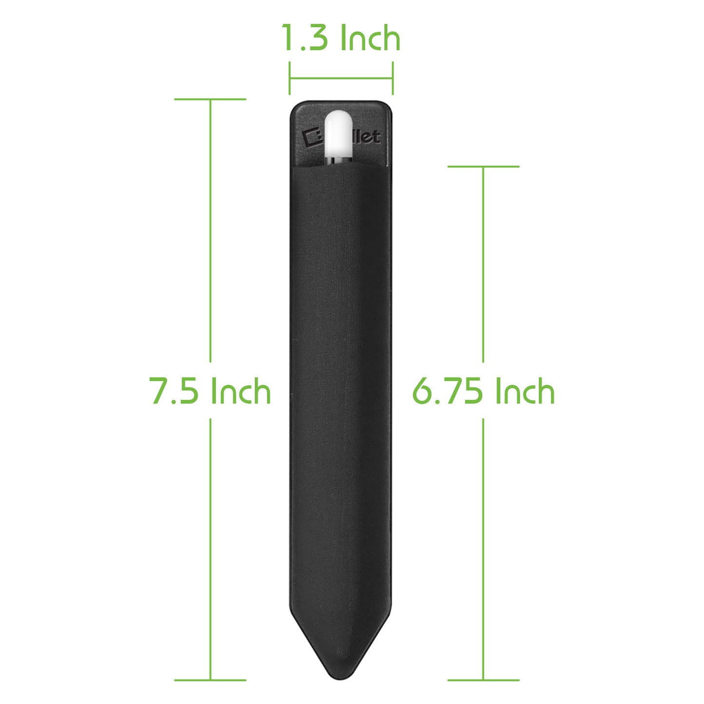 STHOLDER2 - 2 Pack Pen holders, Stylus/Pen Holder with Elastic Pocket Sleeve and 3M Adhesive Back Compatible iPads and Tablets