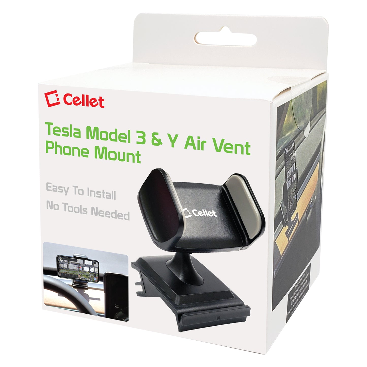 PH220 - Air Vent Phone Mount, Phone Holder Compatible for Tesla Model 3 & Tesla Y