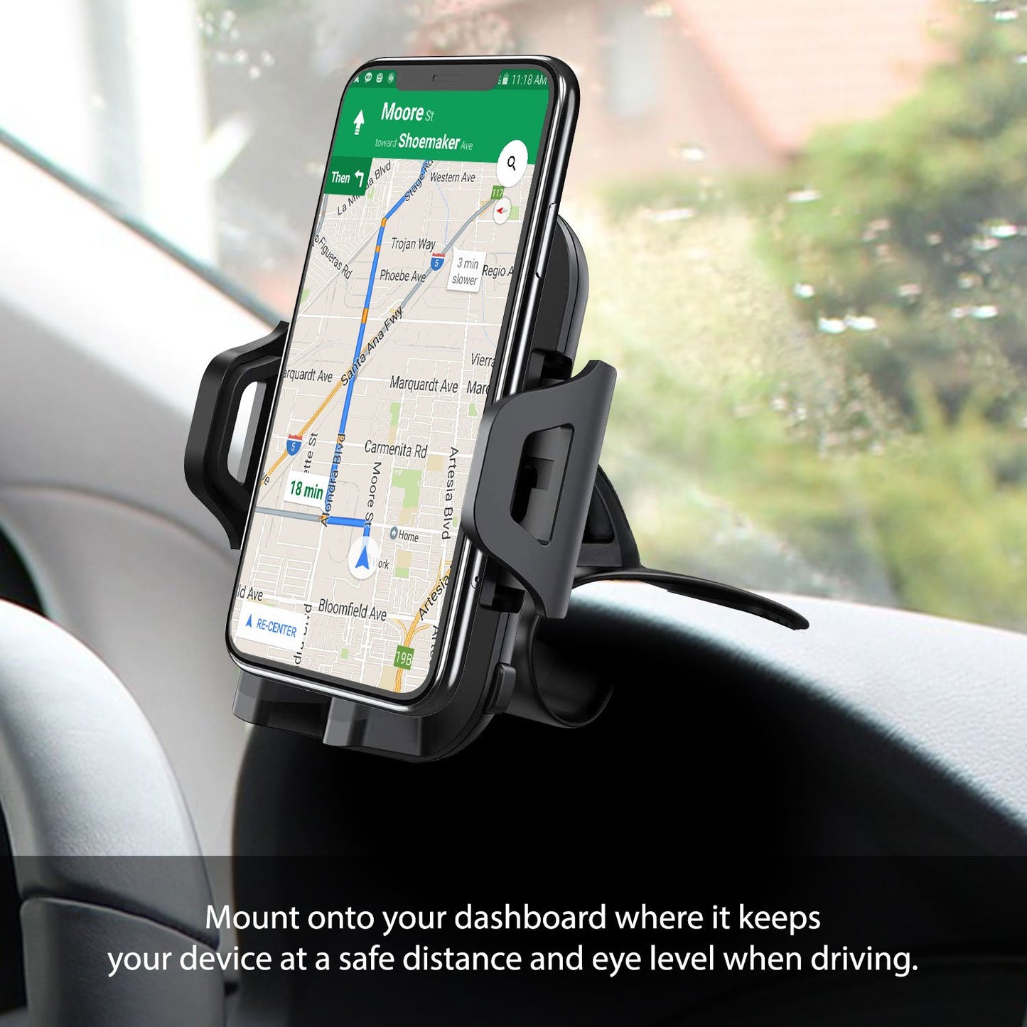 PHD260 - CELLET DASH BOARD PHONE HOLDER