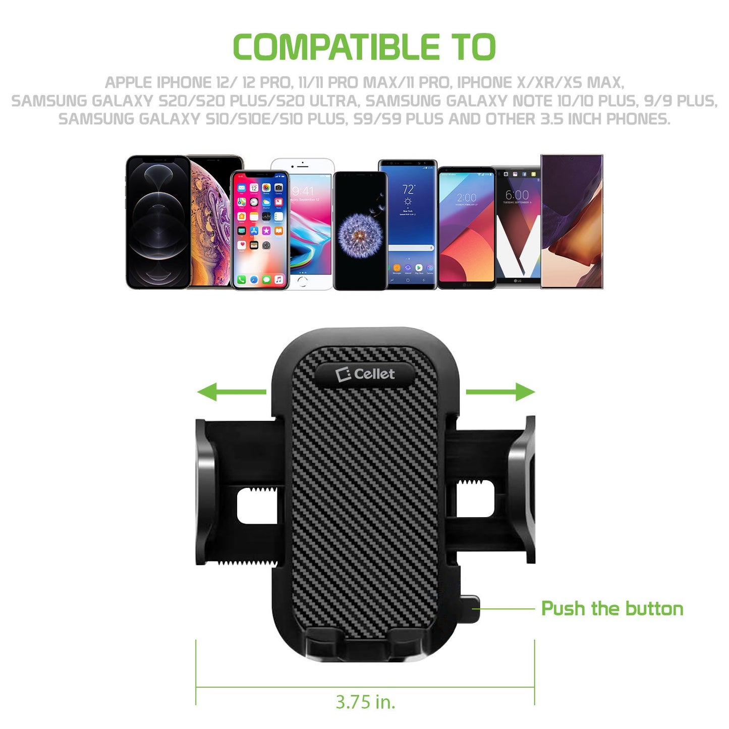 PHD260 - CELLET DASH BOARD PHONE HOLDER