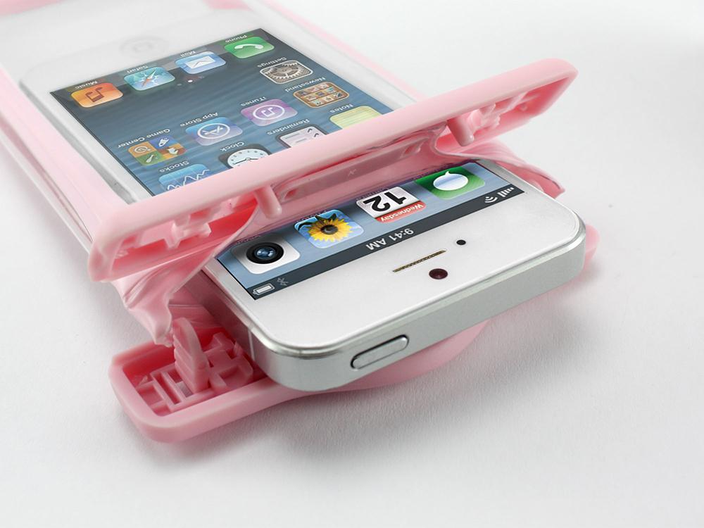WATER5BK - Cellet Universal Waterproof Case for Apple iPhone 5 and other Similar Sized Devices - Black