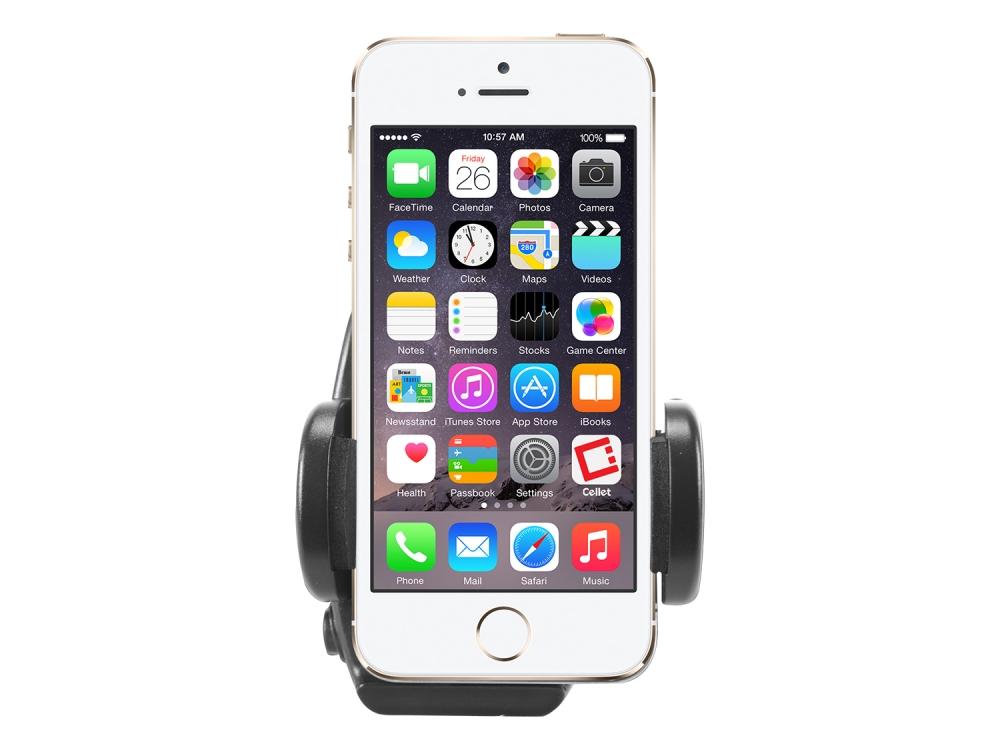PHBLACK3 - Cellet Dashboard/Phone Holder for Phones up to 2.5 Inches Wide