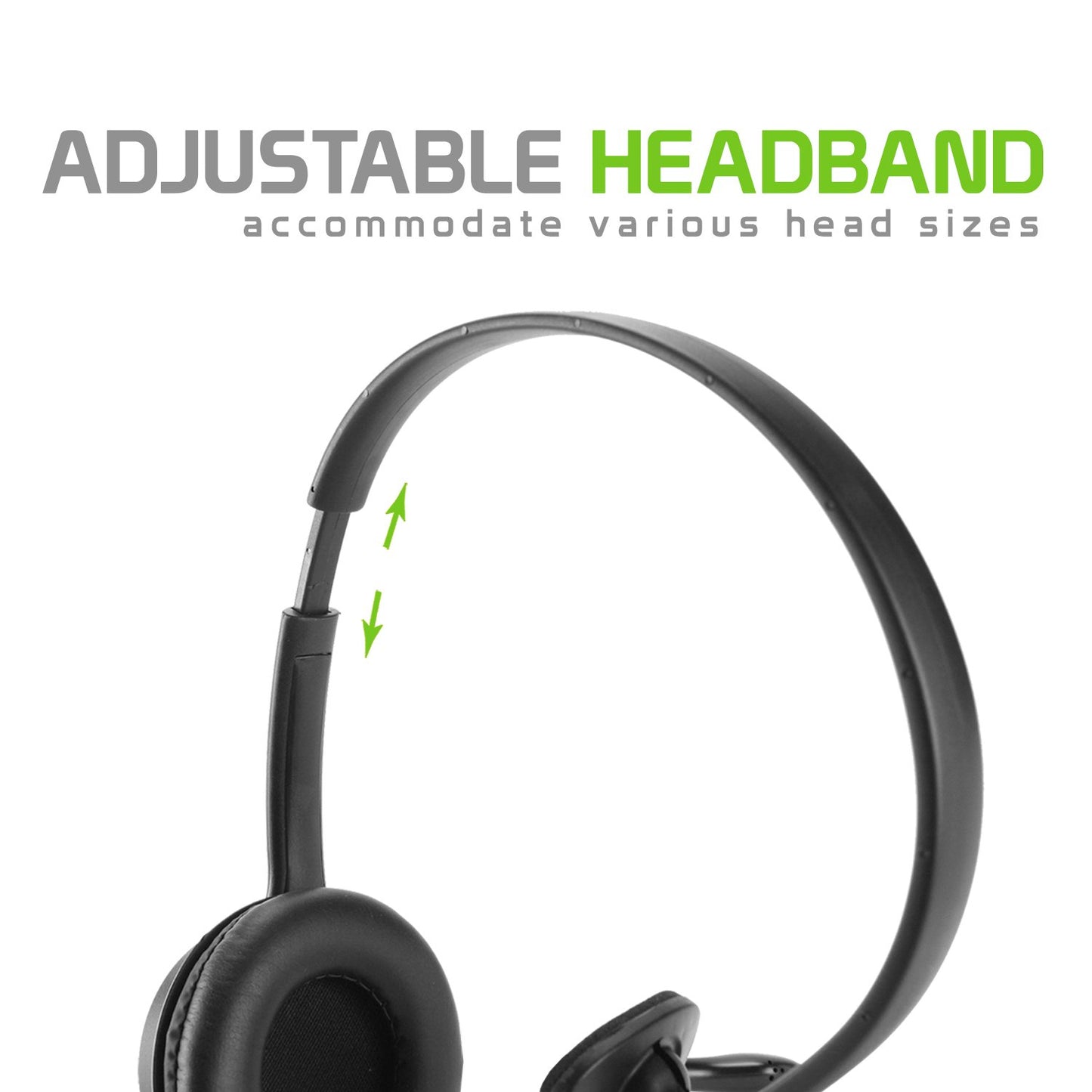 EP35O - Cellet Hands-Free Headset 3.5mm with Boom Mic