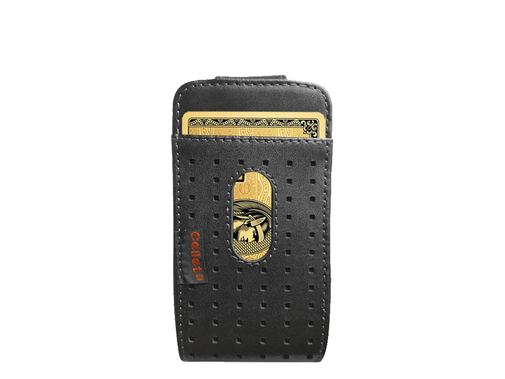 LTERS2 - Cellet Teramo Leather Case with Credit Card Slot for iPhone 5 5S, MOTO X, G with (Slim Case on)