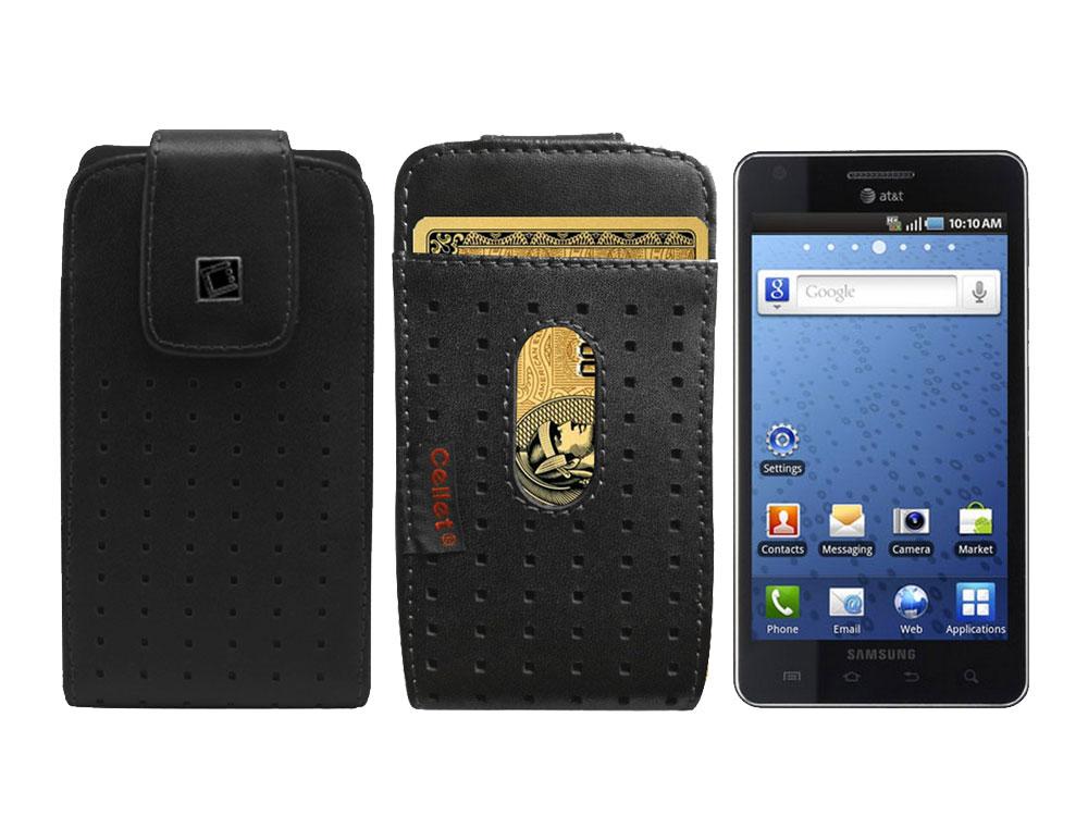 LTERS2 - Cellet Teramo Leather Case with Credit Card Slot for iPhone 5 5S, MOTO X, G with (Slim Case on)