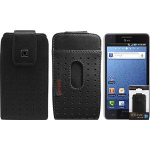 LTERS2 - Cellet Teramo Leather Case with Credit Card Slot for iPhone 5 5S, MOTO X, G with (Slim Case on)