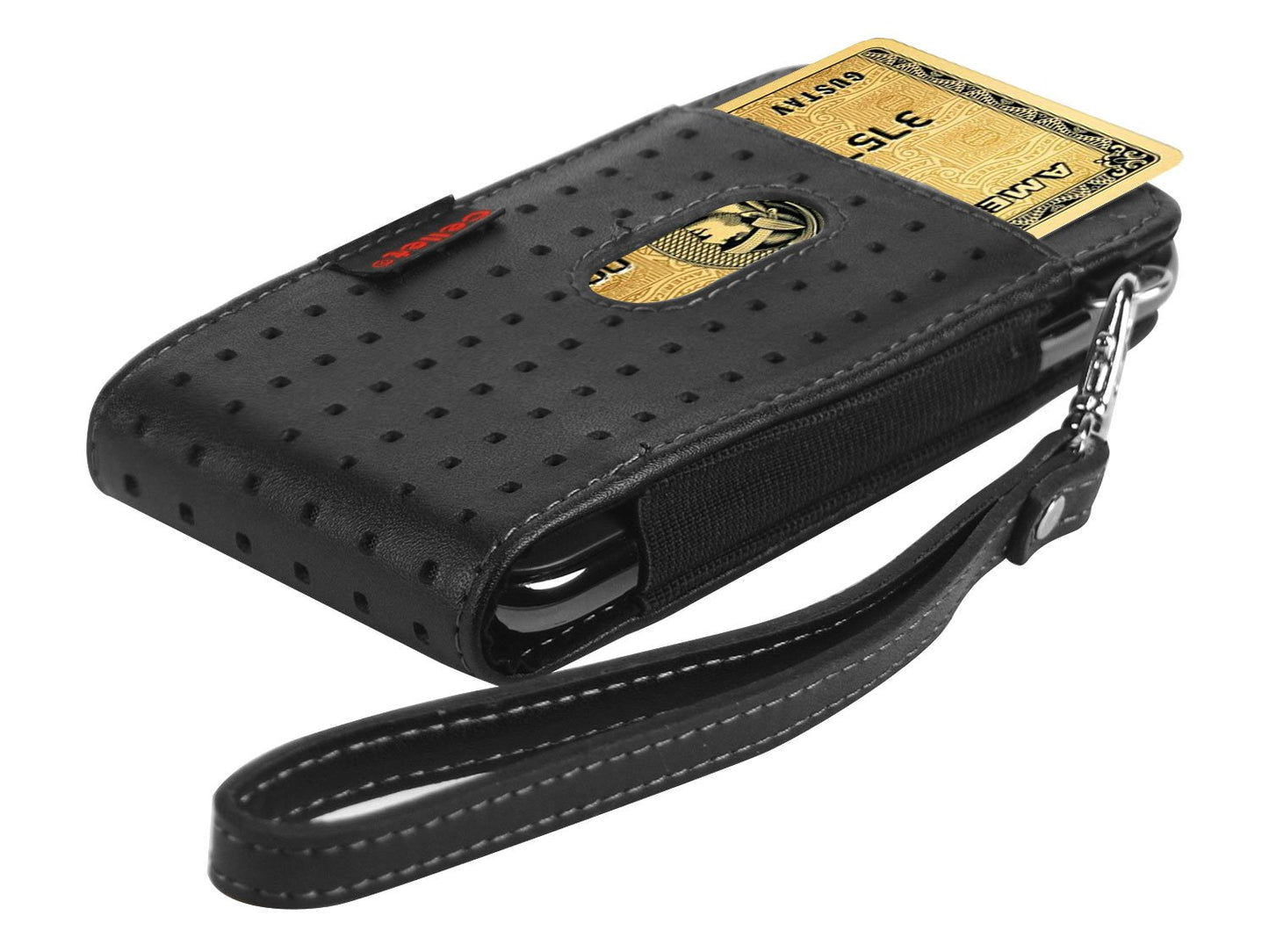 LTERS2 - Cellet Teramo Leather Case with Credit Card Slot for iPhone 5 5S, MOTO X, G with (Slim Case on)