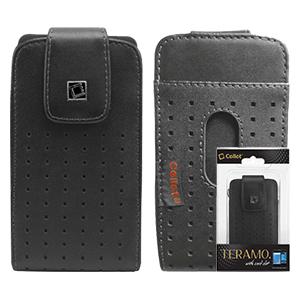 LTERS2 - Cellet Teramo Leather Case with Credit Card Slot for iPhone 5 5S, MOTO X, G with (Slim Case on)