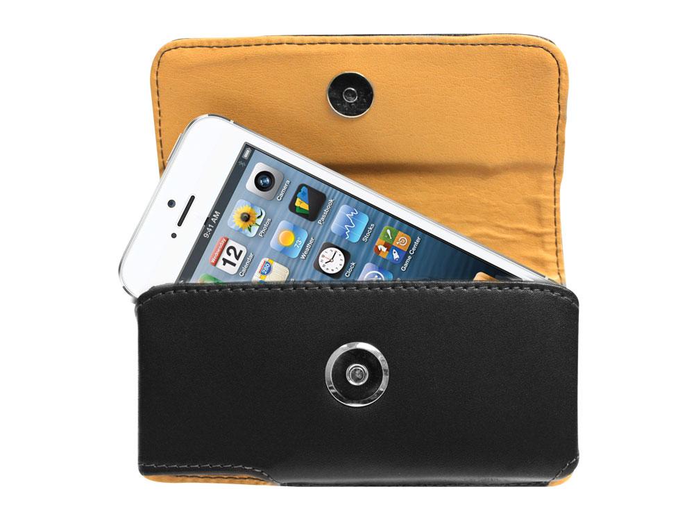 NOBLE5T - Cellet Noble Case For iPhone 5, 5s, SE, with Cellet Removable Spring Belt Clip (Fits with Slim Case On)