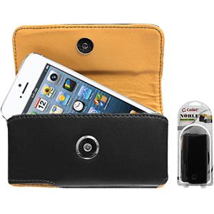 NOBLEP5 - Cellet Noble Case For iPhone 5, 5S, SE With Cellet Removable Spring Belt Clip