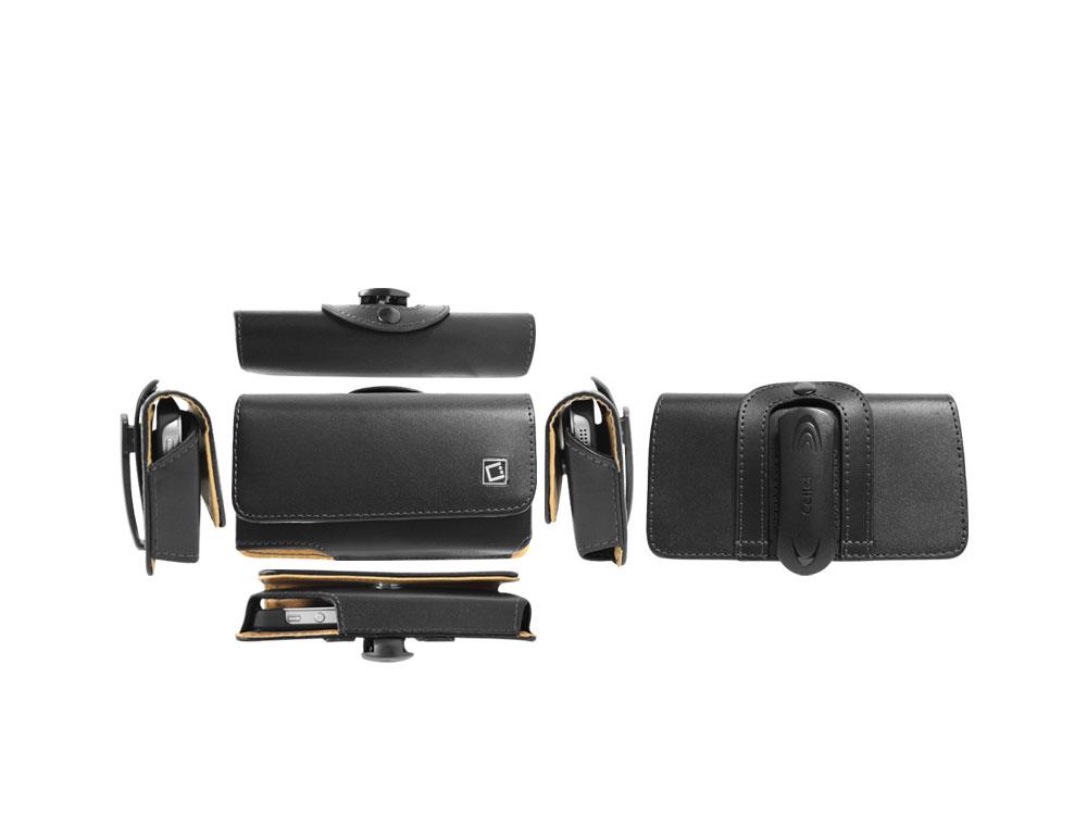 NOBLE5TC - Cellet Noble Case For iPhone 5, 5s, SE + Proguard Case & Cellet Removable Spring Belt Clip
