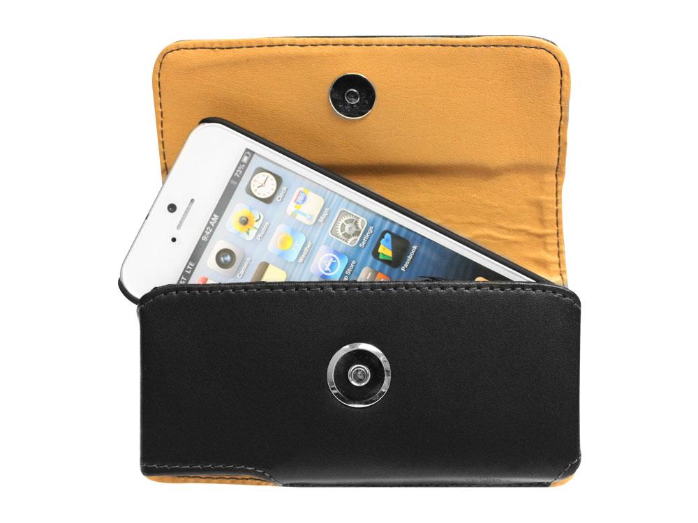 NOBLE5TC - Cellet Noble Case For iPhone 5, 5s, SE + Proguard Case & Cellet Removable Spring Belt Clip