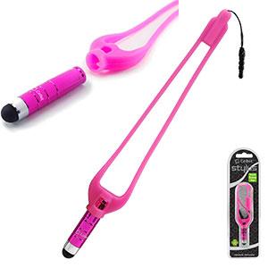PEN720PK - SMALL PINK STYLUS PEN W/STAND