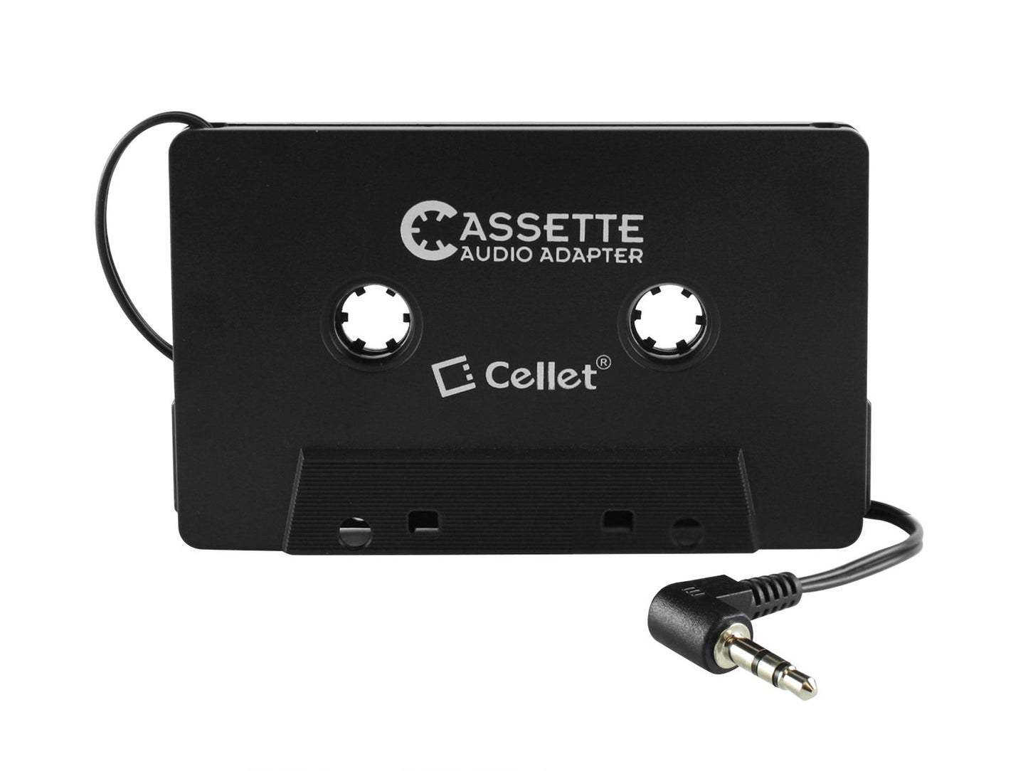 CNCASSETTE - Cellet Cassette Audio Adapter for iPhones iPods Android Phones MP3 Players