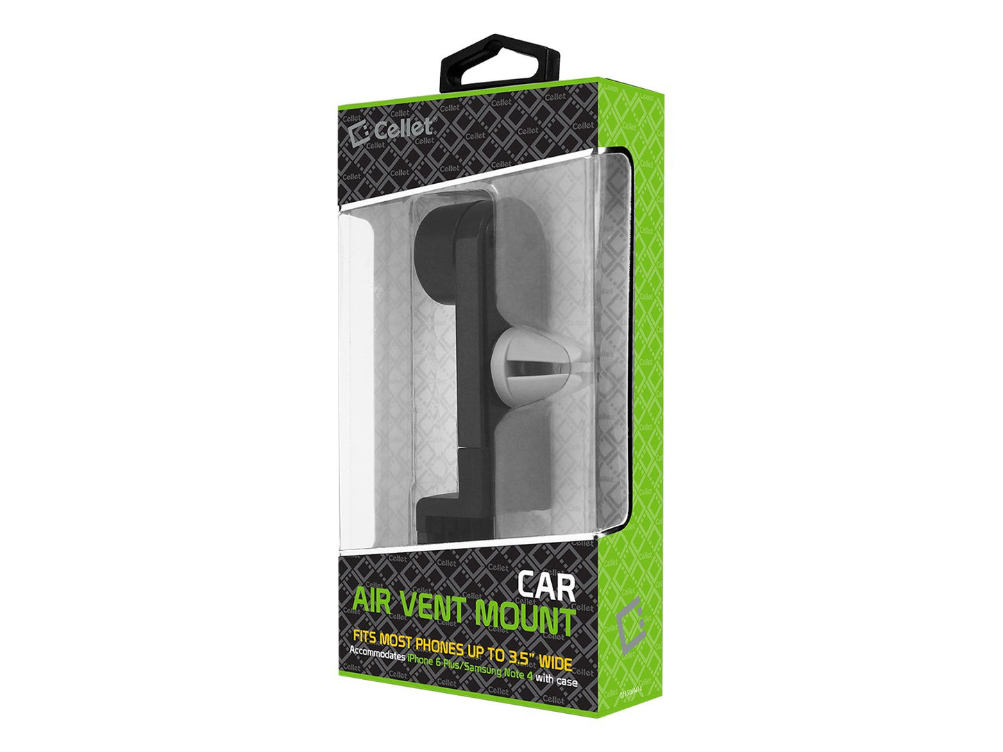 PHHD130 - Cellet Car Air Vent Phone Holder for Phones and MP3 / MP4 up to 3.6 Inches Wide