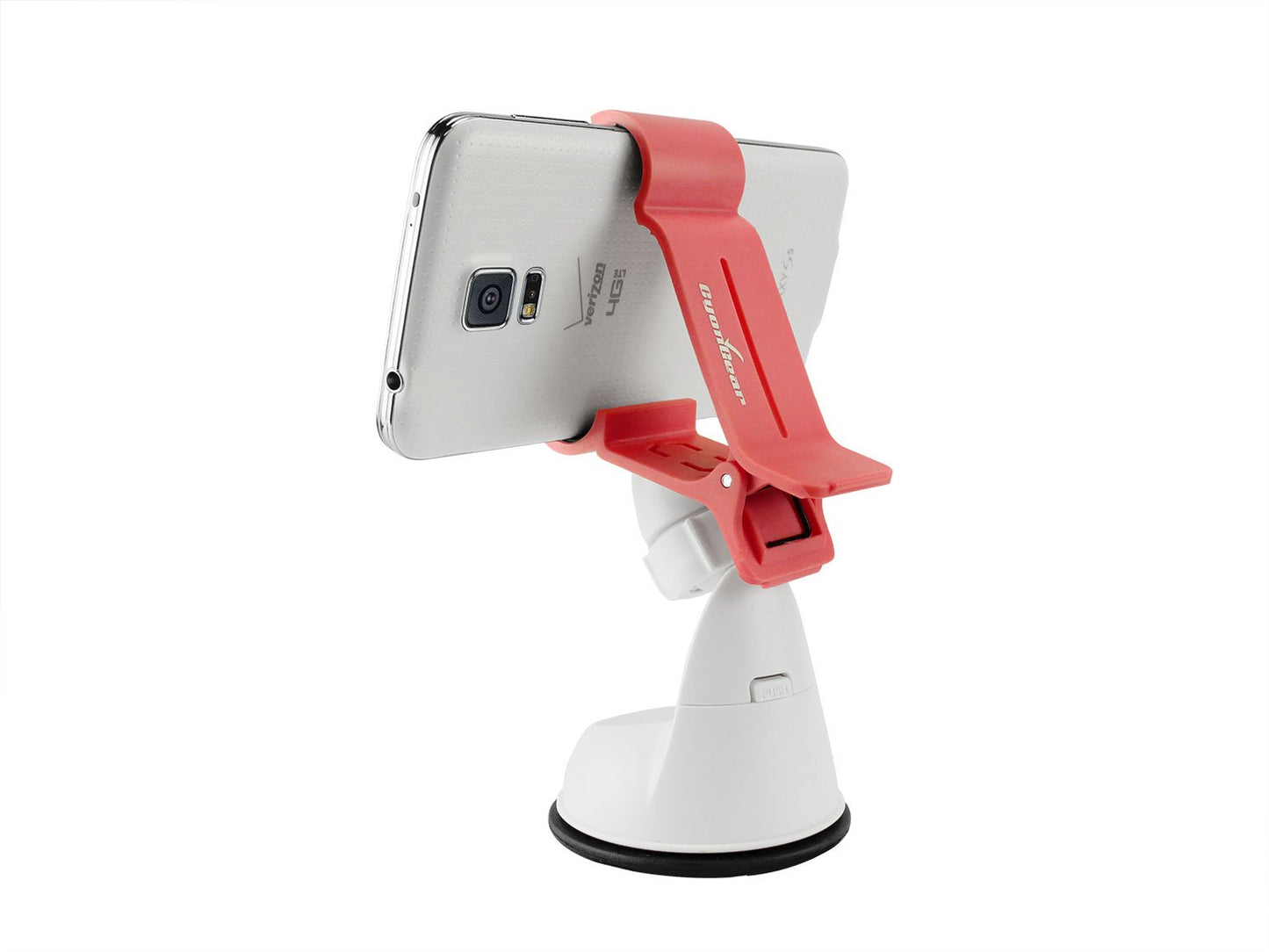 PHT150PK - CyonGear Car Windshield Dashboard Phone Holder for Phones up to 4.3 Inches Wide - Pink