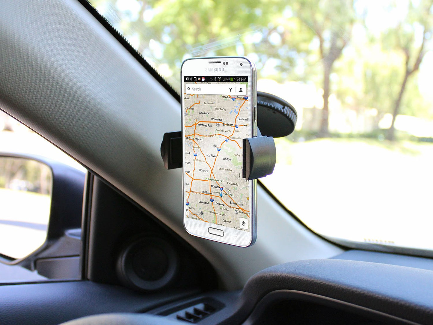 PHHD110 - CyonGear Windshield Dashboard Phone Holder for Phones up to 3 Inches Wides