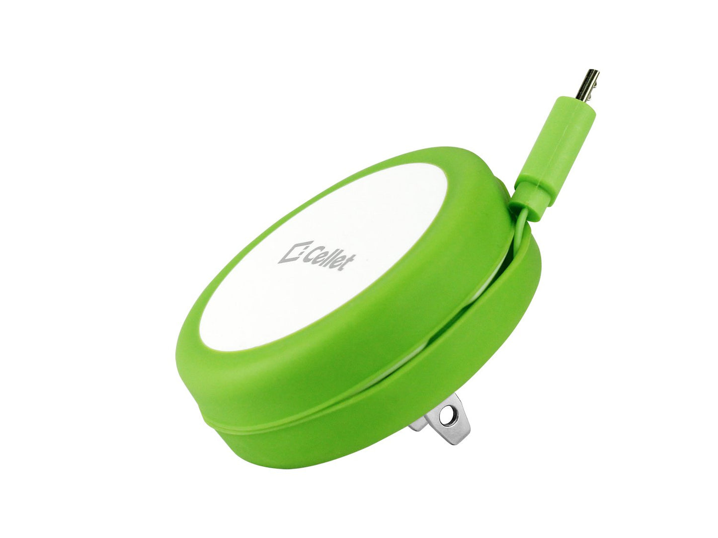 TMMICROGR - CELLET COMPACT MICRO CHARGER GREEN