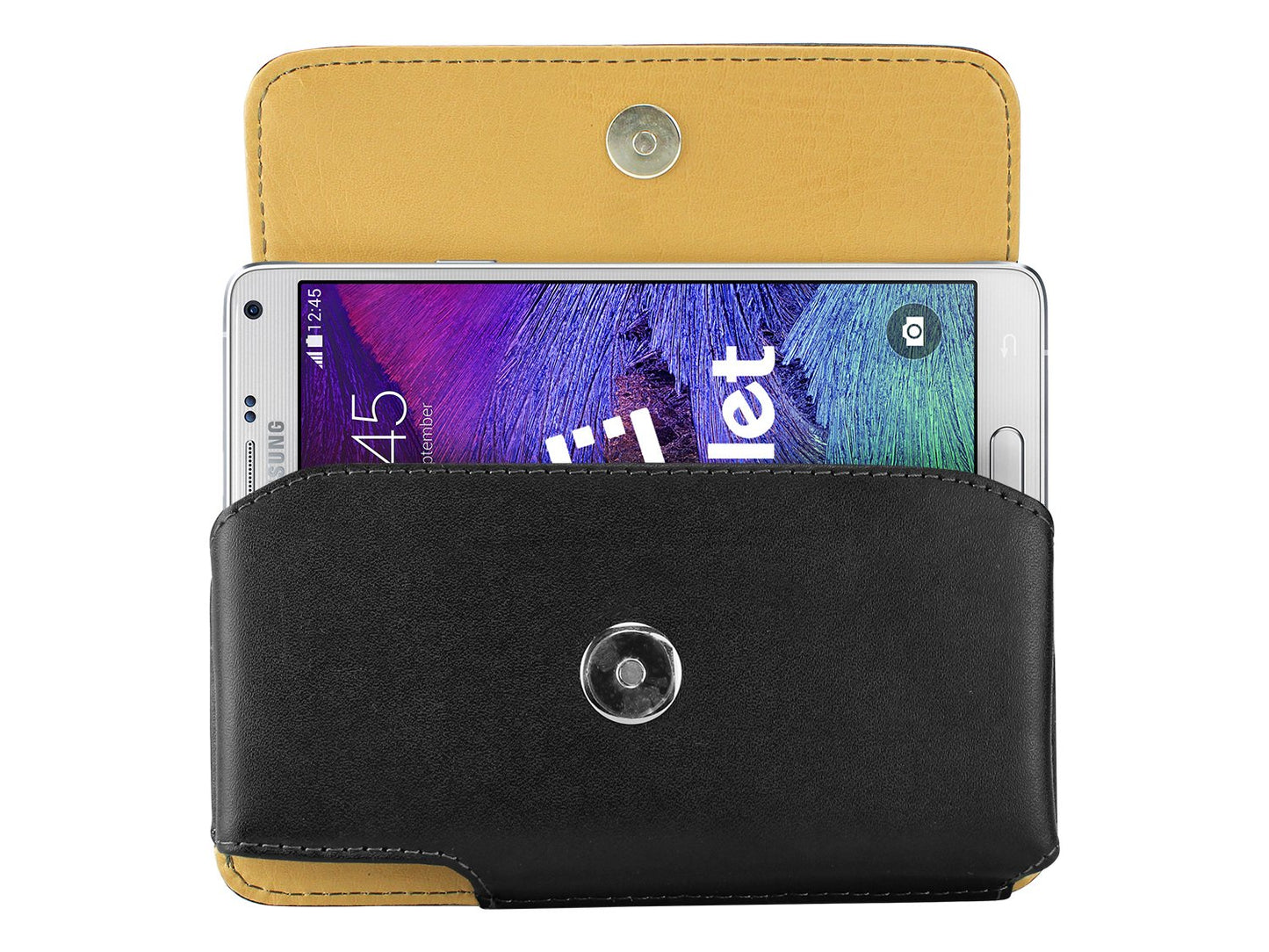 NOBLE6PA - Cellet Noble Leather Case for Apple iPhone 8Plus, 7Plus 6Plus, iPhone 7, Samsung Galaxy Note 4 with heavy duty swivel clip