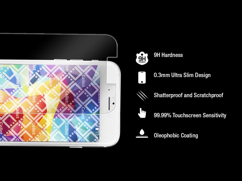 SGSAMGP - Cellet Premium Tempered Glass Screen Protector for Samsung Galaxy Grand Prime (0.3mm)
