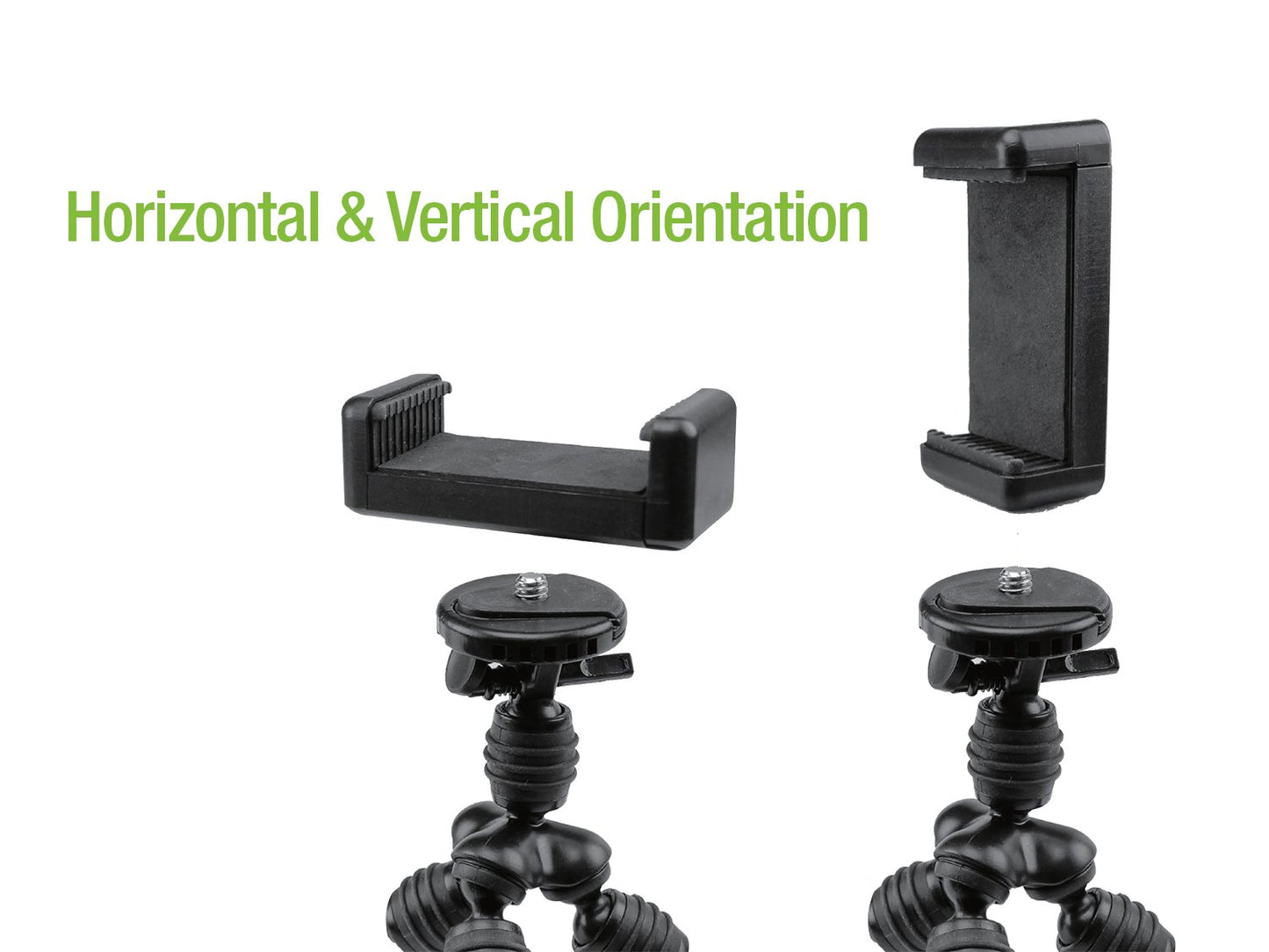 Adjustable Tripod Cell Phone Holder Mount Flexible Stand Heavy Duty Universal