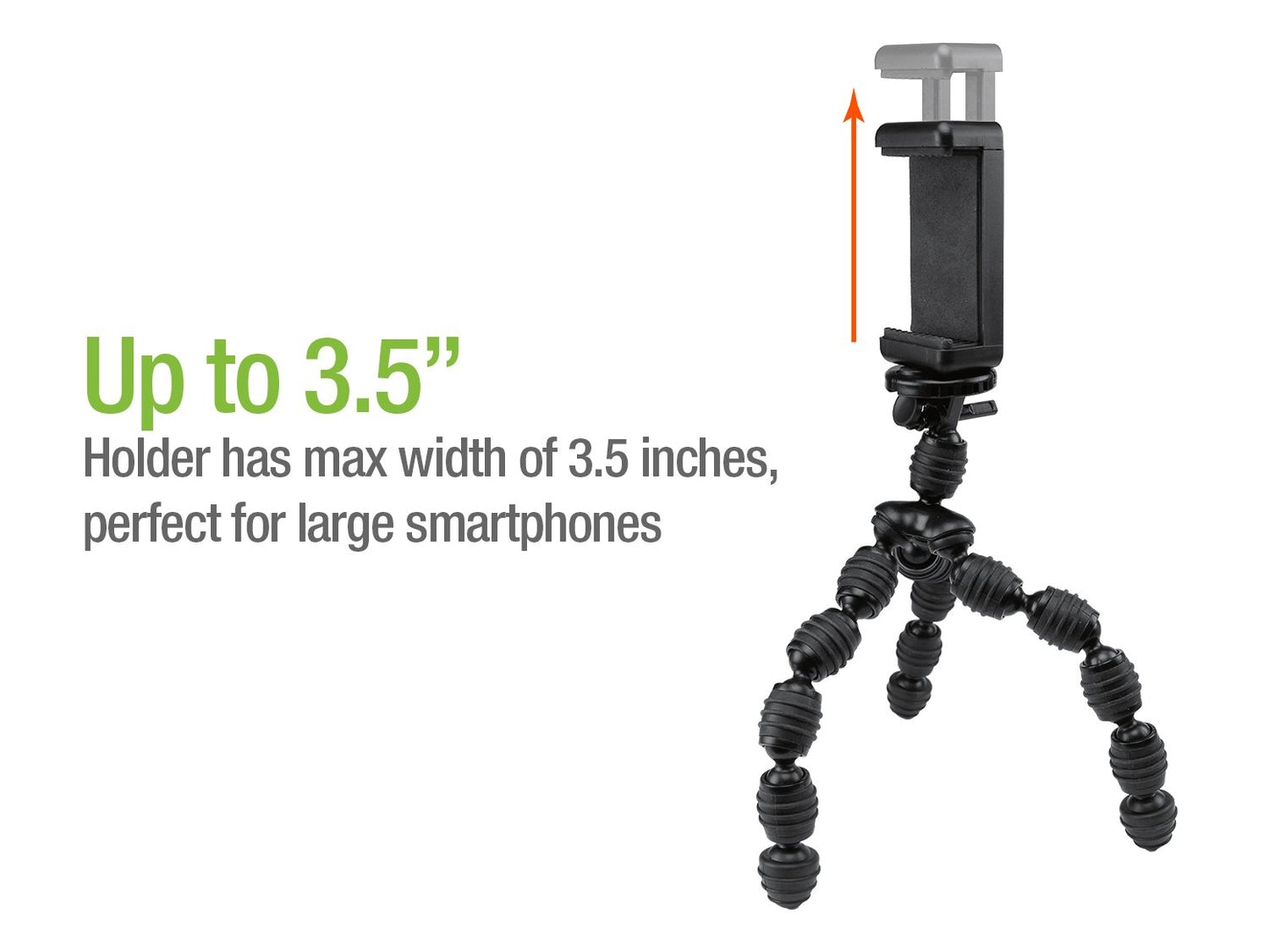Adjustable Tripod Cell Phone Holder Mount Flexible Stand Heavy Duty Universal