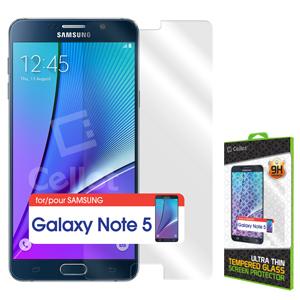 SGSAMN5 - Cellet Premium Tempered Glass Screen Protector for Samsung Galaxy Note 5 (0.3mm)