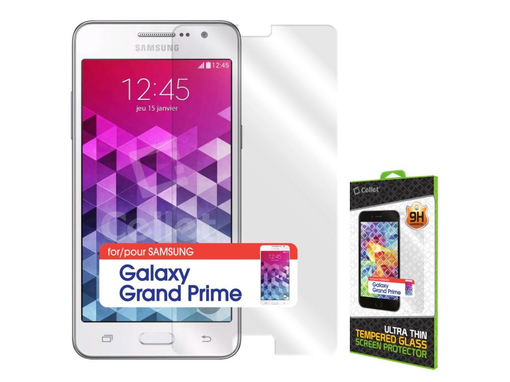 SGSAMGP - Cellet Premium Tempered Glass Screen Protector for Samsung Galaxy Grand Prime (0.3mm)