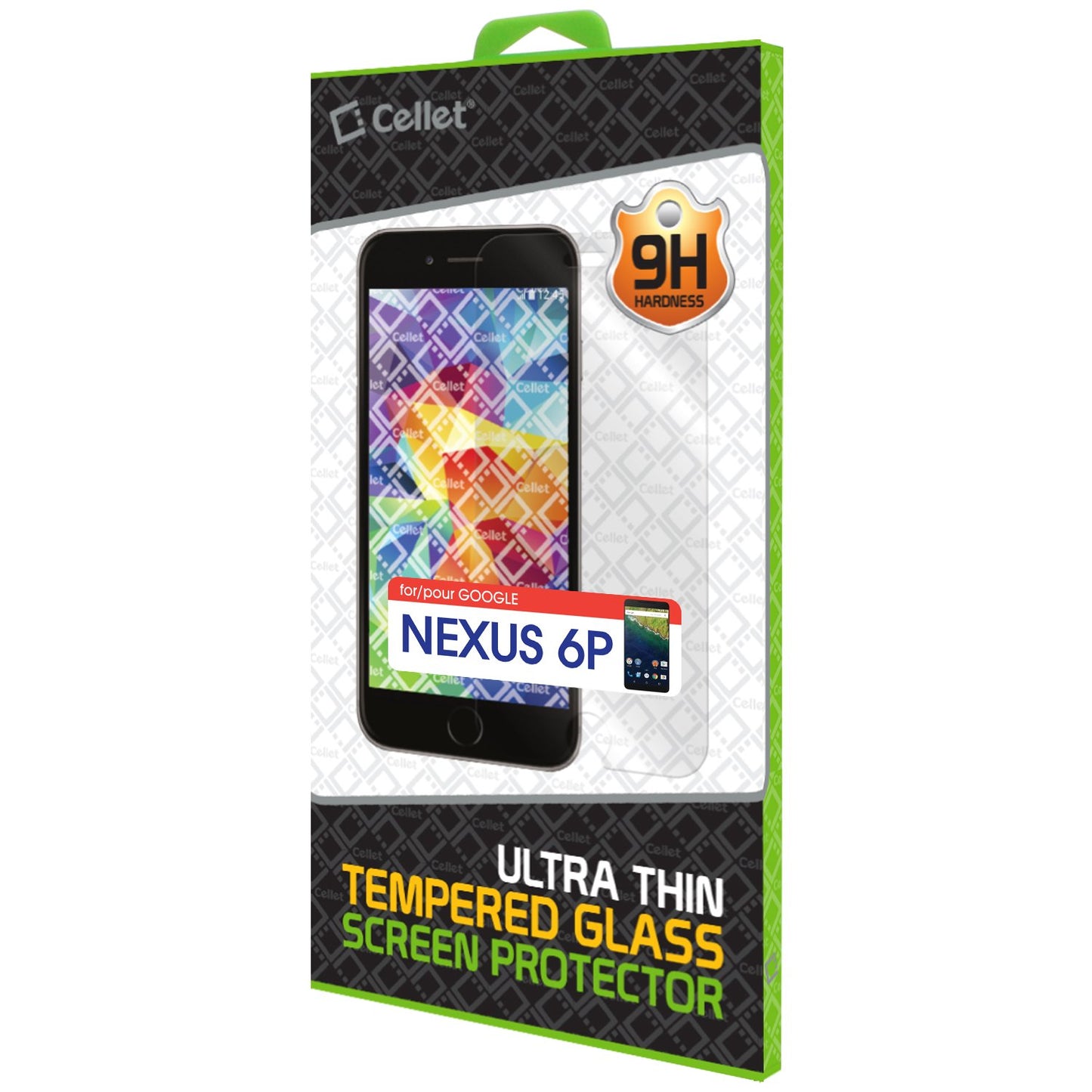 SGNEX6P - Cellet Premium Tempered Glass Screen Protector for Google Nexus 6P (0.3mm)