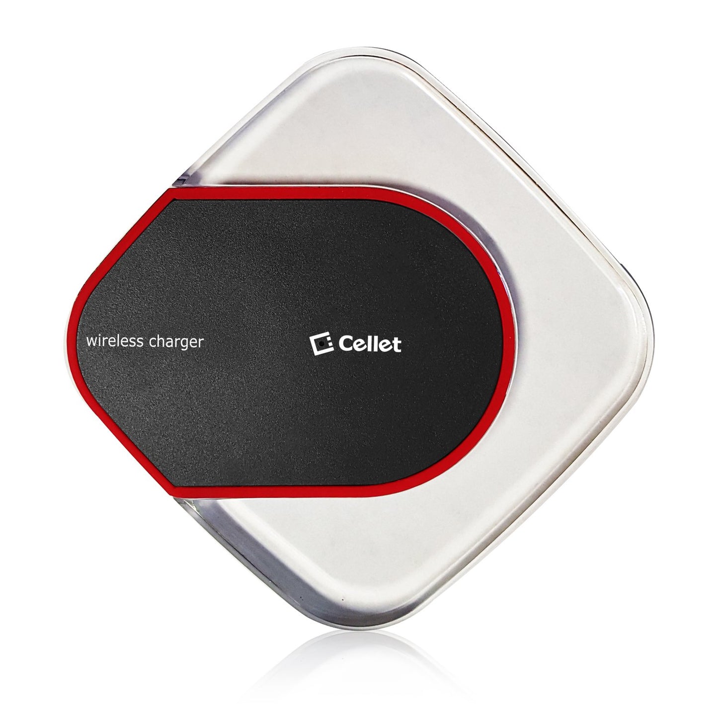 QI200BK - Wireless Charging Pad, Cellet LED Wireless Charging Pad - Black