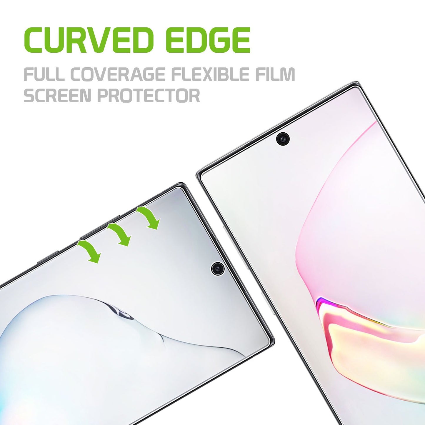 STSAMN10 - Full Coverage Flexible TPU Screen Protector Cover- Samsung Galaxy Note 10