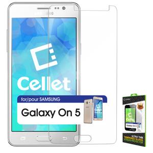SGSAMON5 - Cellet 0.33mm Premium Tempered Glass Screen Protector for Samsung Galaxy On 5 (9H Hardness)