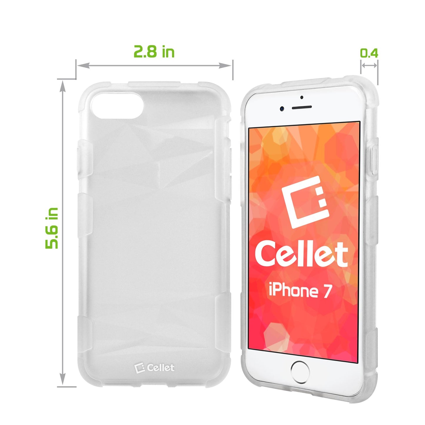 CCIPH7CL - iPhone 8/7 Case, Cellet Future Series Proguard Case for Apple iPhone 8/7