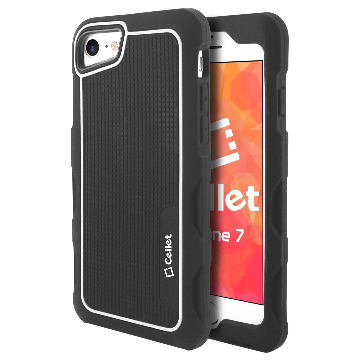 CCIPH72BK - iPhone 7 Case, Cellet Xtreme Silicon Case for Apple iPhone 8/7