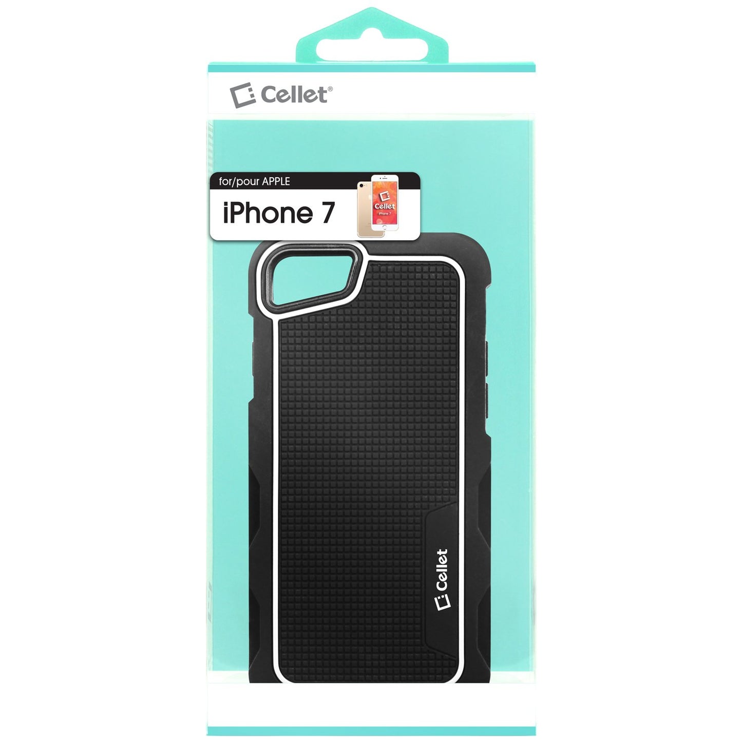 CCIPH72BK - iPhone 7 Case, Cellet Xtreme Silicon Case for Apple iPhone 8/7