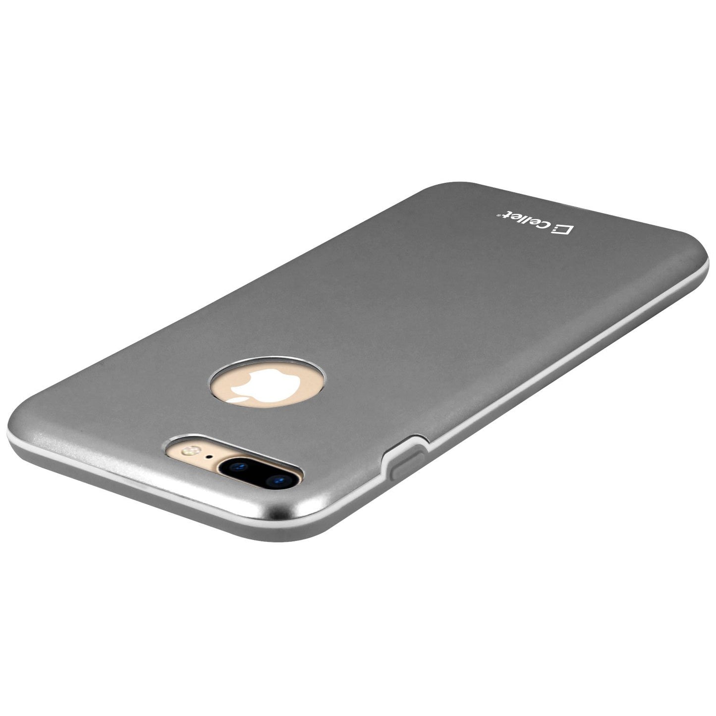 CCIPH7PGY - Apple iPhone 7/ 8 Plus Matte Metallic Case (Built-in metal plate, Works with Magnetic phone holder) - Gray