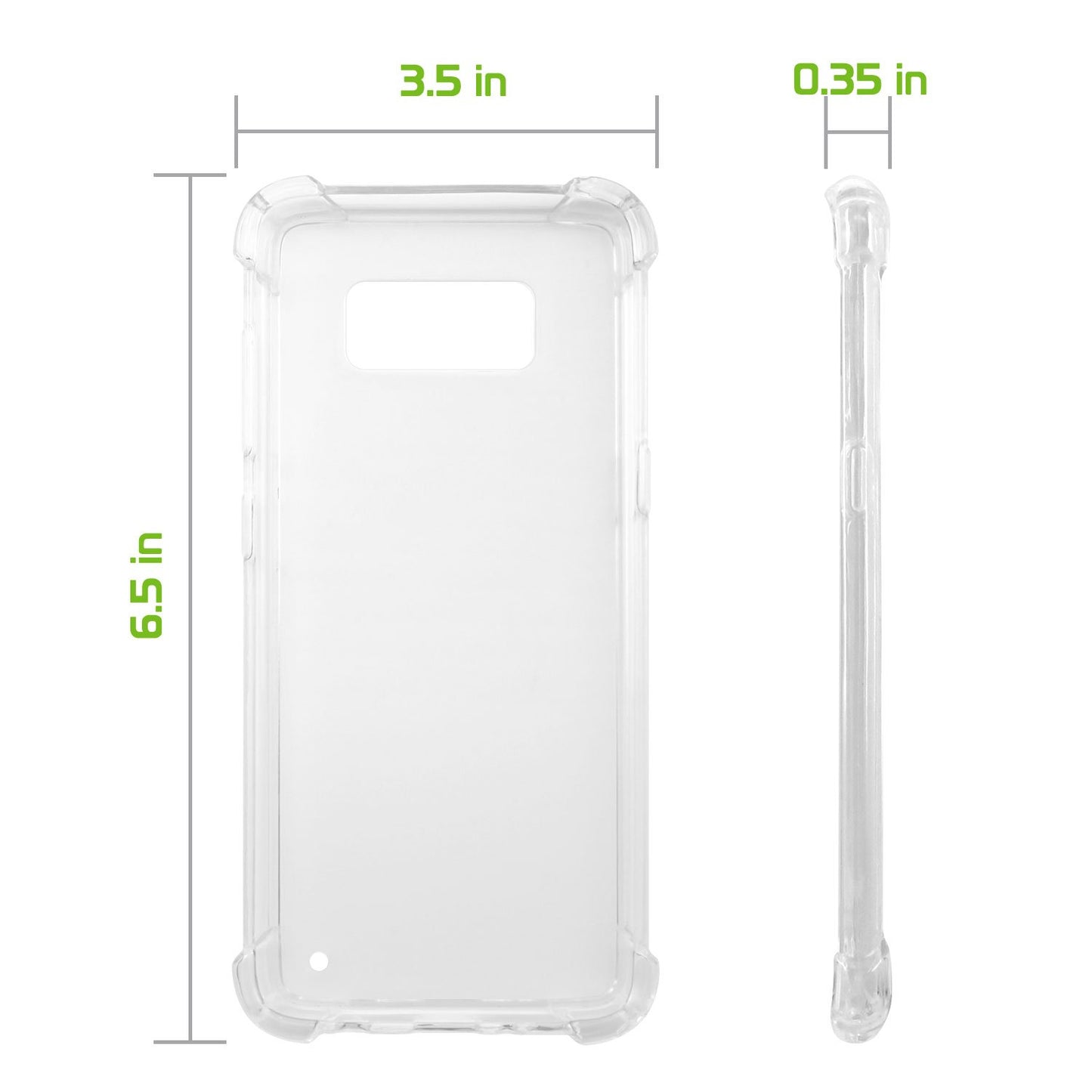 DDDSP8 - Samsung Galaxy S8+ Scratch Resistant TPU/PC Protective Case Cover Heavy Duty