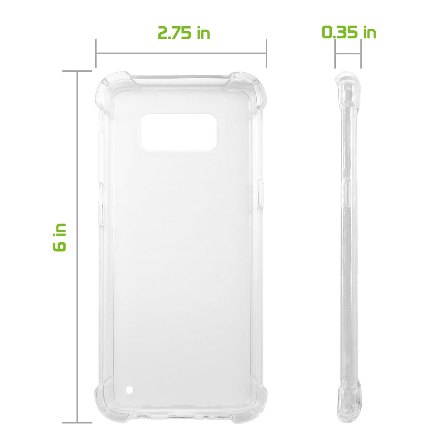 DDDS8 - Samsung Galaxy S8 Scratch Resistant TPU/PC Protective Case Cover Heavy Duty