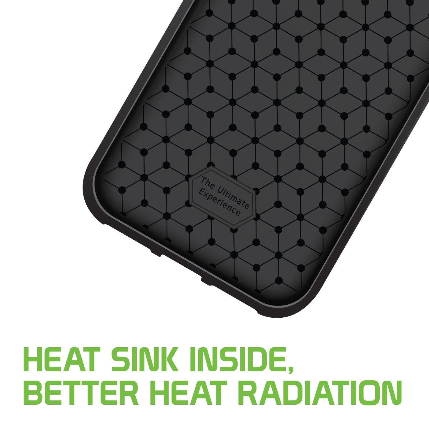 CCIPHXBK- Light Weight Heavy Duty Grip Protection Case - Black - iPhone X
