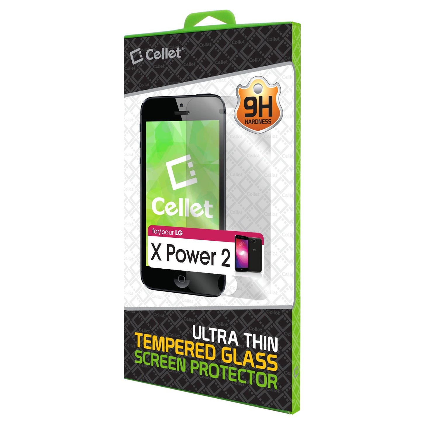 SGLGXPO2 - Premium Tempered Glass Screen Protector for LG X Power 2 (0.3 mm) - by Cellet