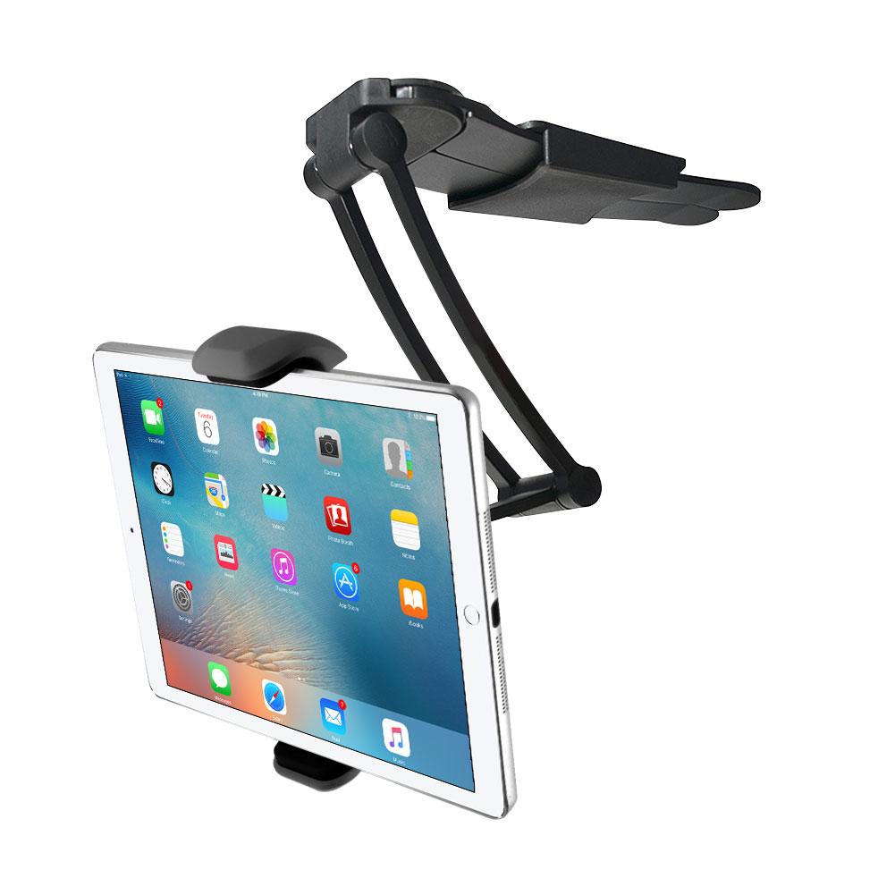 PHTAB43CNBK - Desktop and Wall Holder Mount with 360 Degree Rotation for Apple iPad Pro 10.5, Pro 9.7, Samsung Galaxy Tab S3 and More - Black